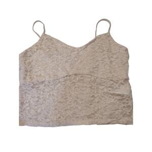 Hollister Powder Pink Camisole Lace Top Small Fairycore Festival Boho Y2K‎ Style